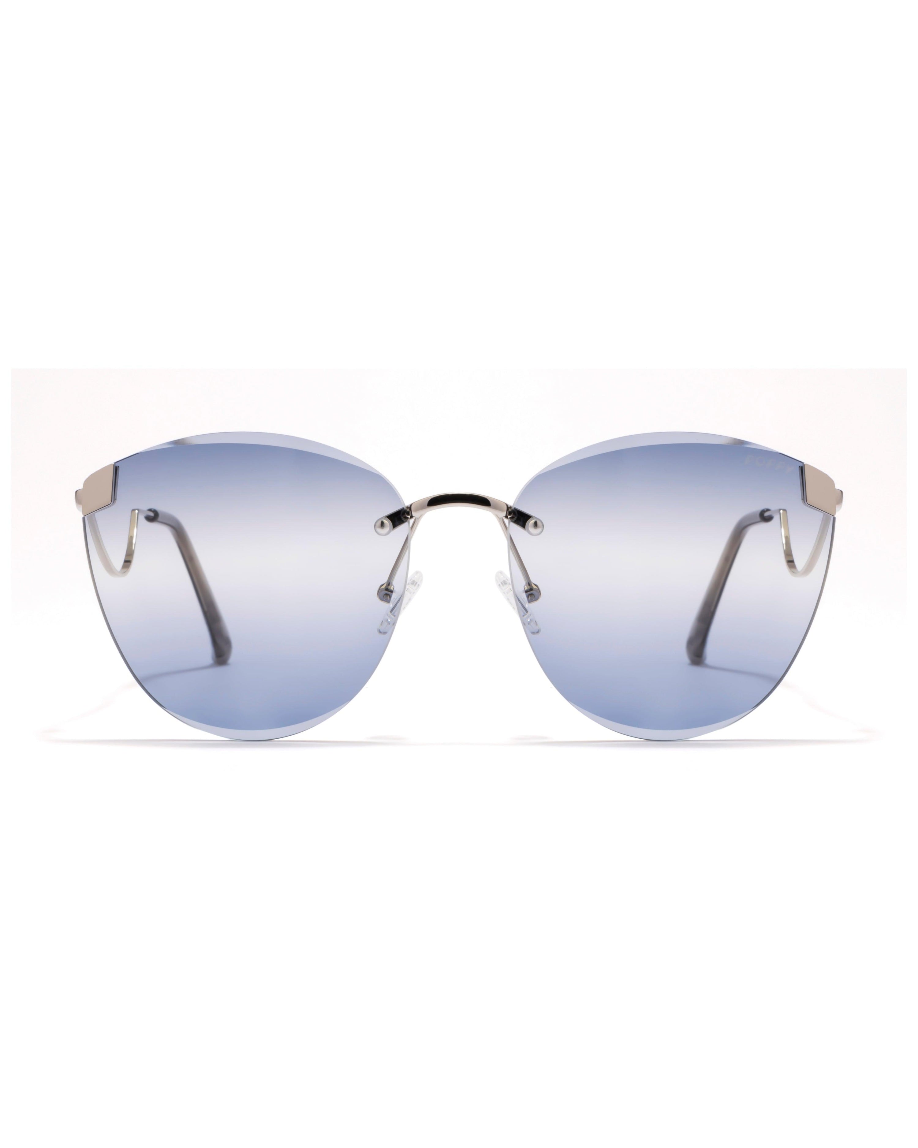 Tee em eye womens silver butterfly frame poppy eyewear