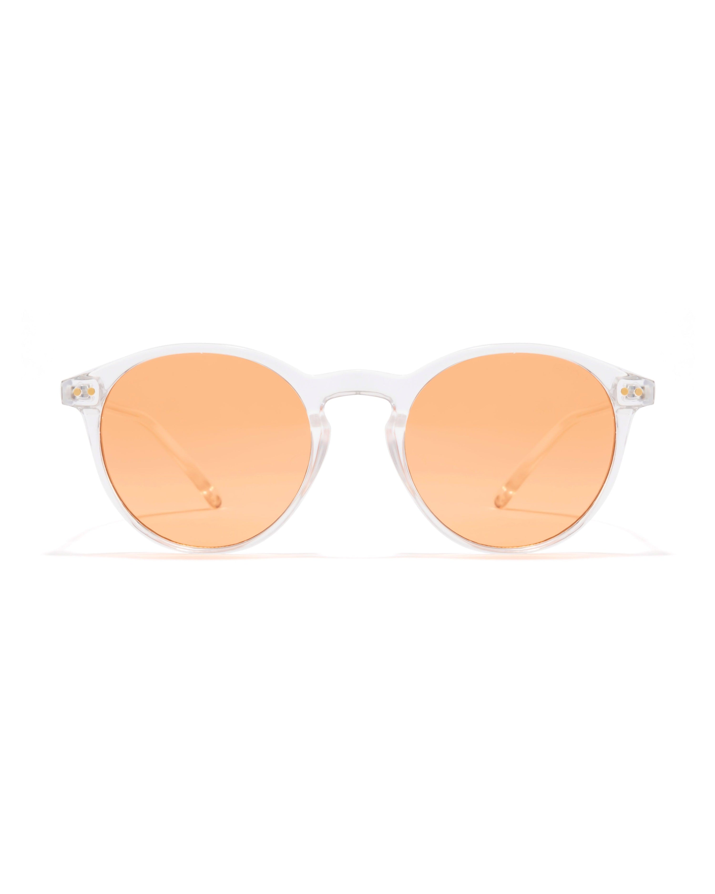 goblin round shape crystal gradient frame poppy eyewear