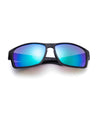 underdog mens sports black frame shades poppy eyewear