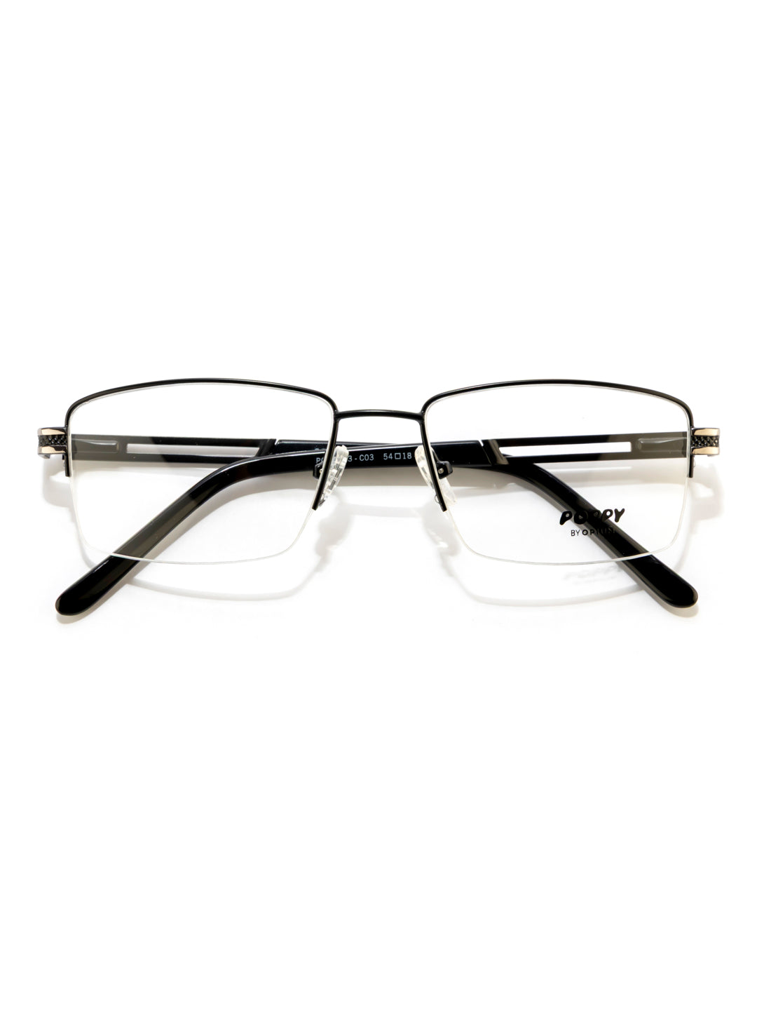 POPPY PO-6033-C03-54 Black Sqaure Frames