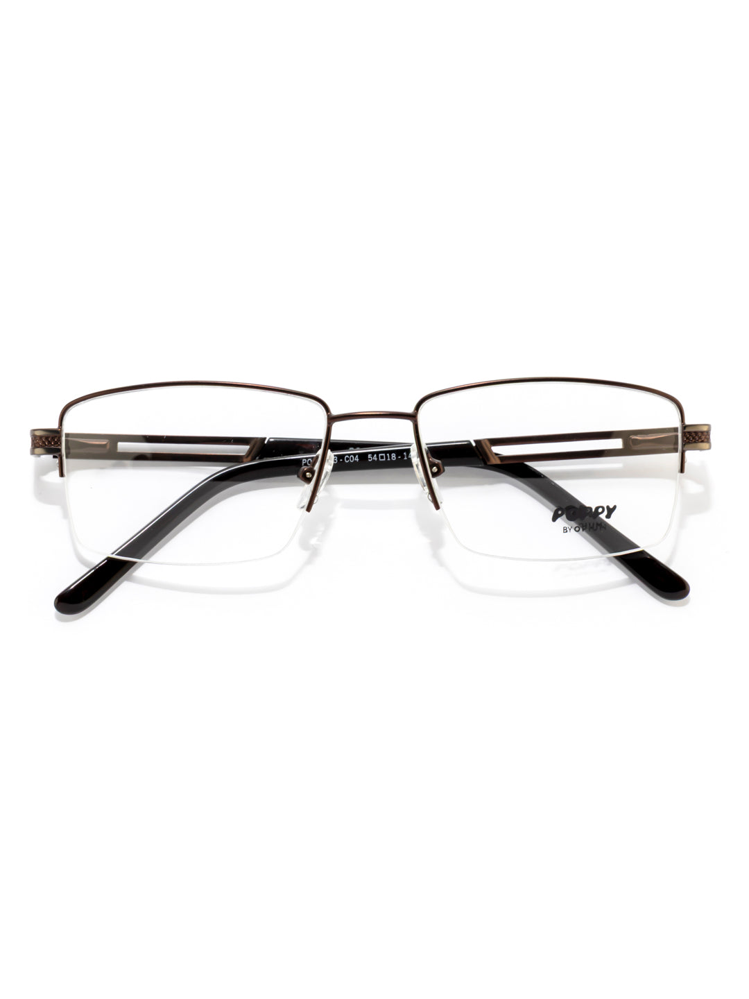 POPPY PO-6033-C04-54 Brown Sqaure Frames