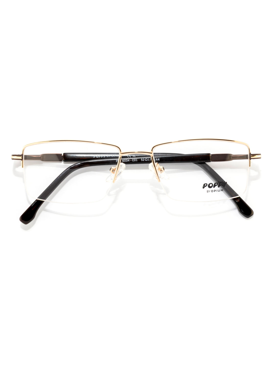 POPPY PO-6034-C01-52 Gold   Rectangular Frames