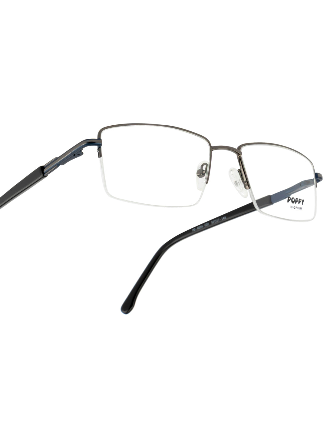POPPY PO-6034-C02-52 Gun Metal Rectangular Frames