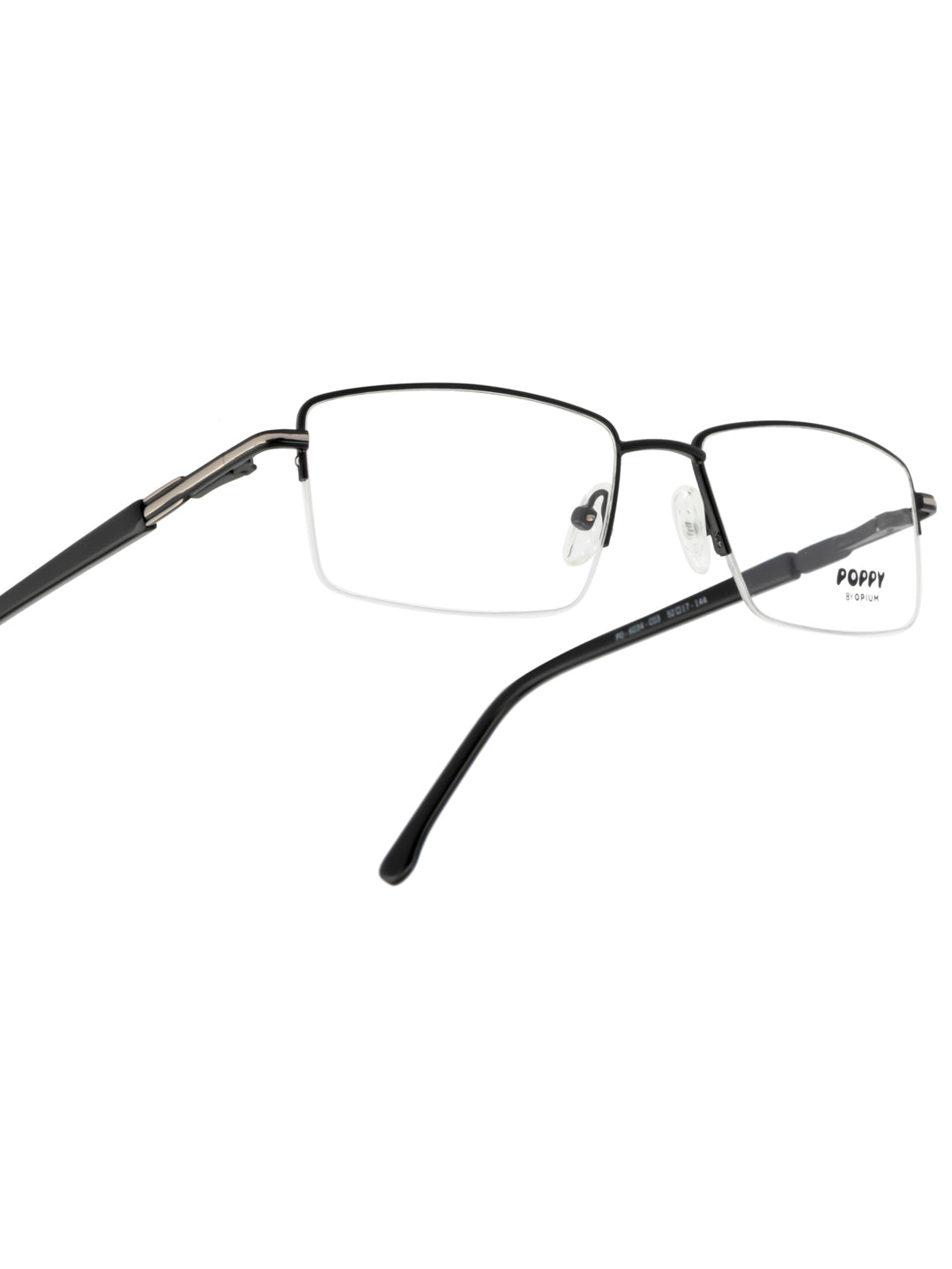 POPPY PO-6034-C03-52 Black Rectangular Frames