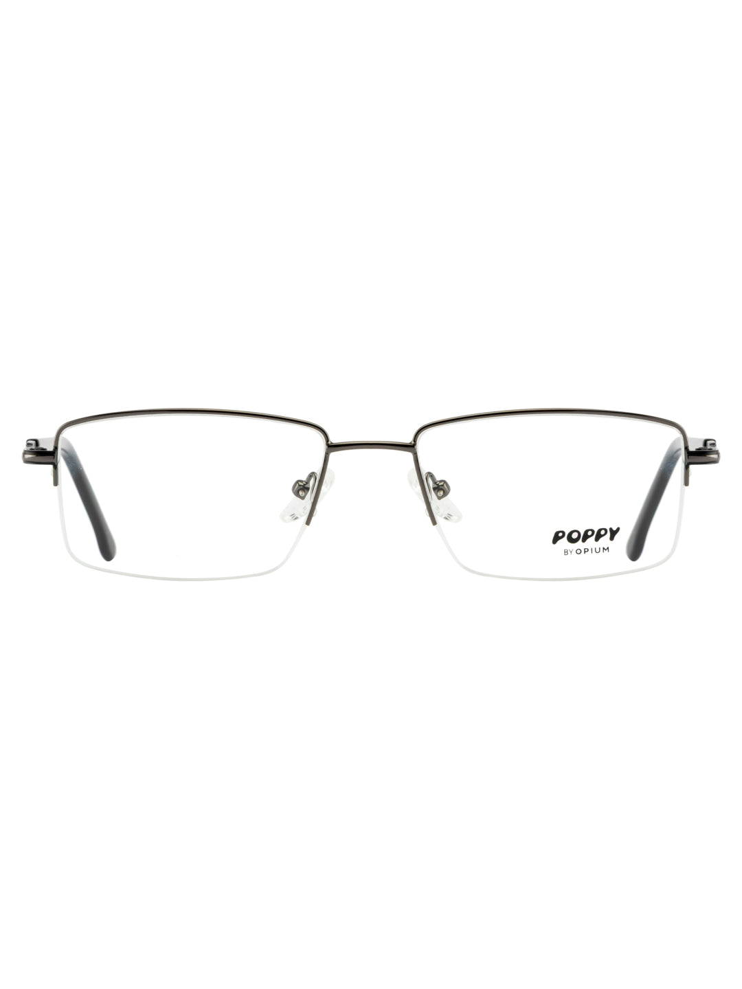POPPY PO-6034-C05-52 Gun Metal Rectangular Frames