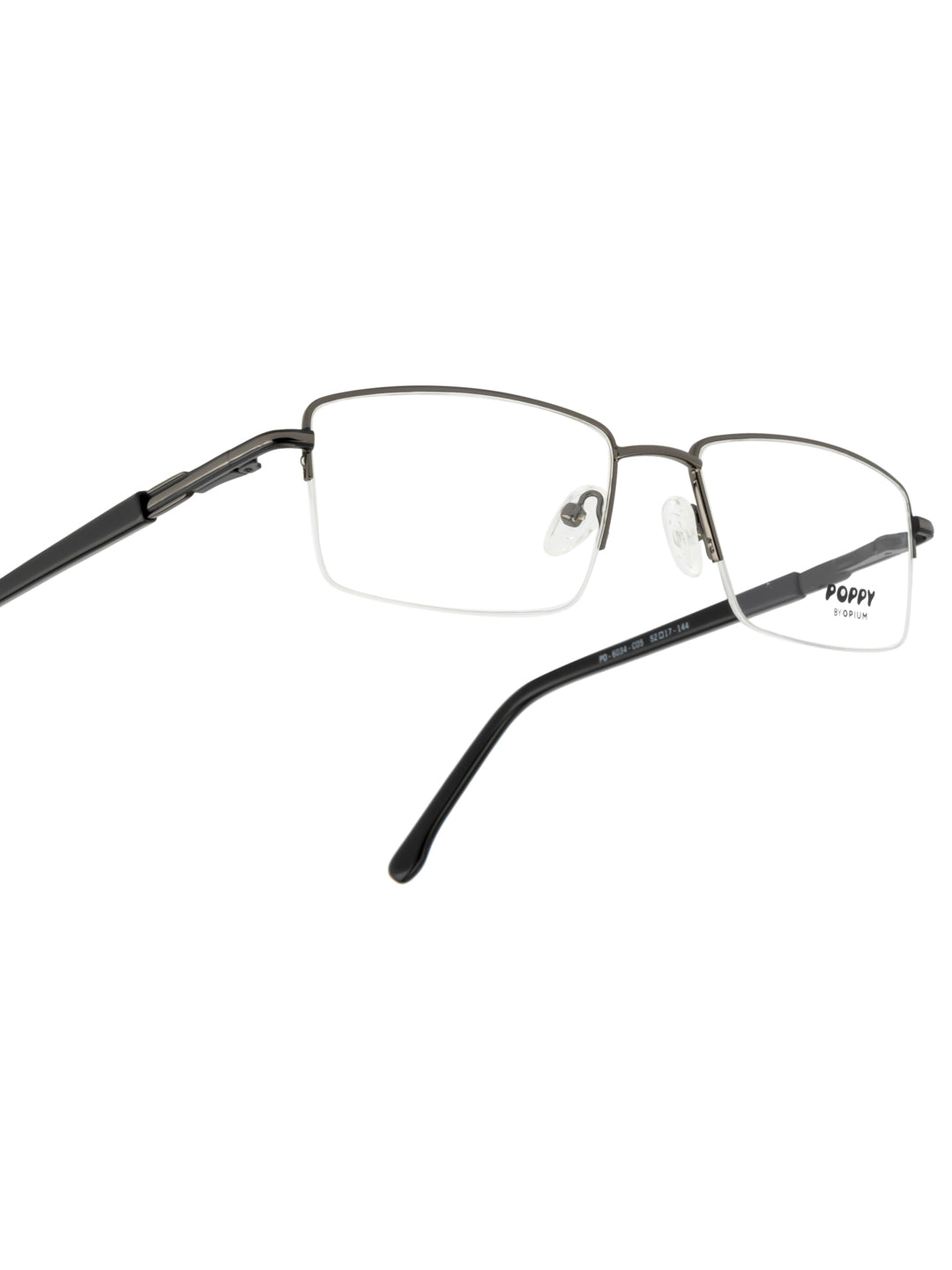 POPPY PO-6034-C05-52 Gun Metal Rectangular Frames