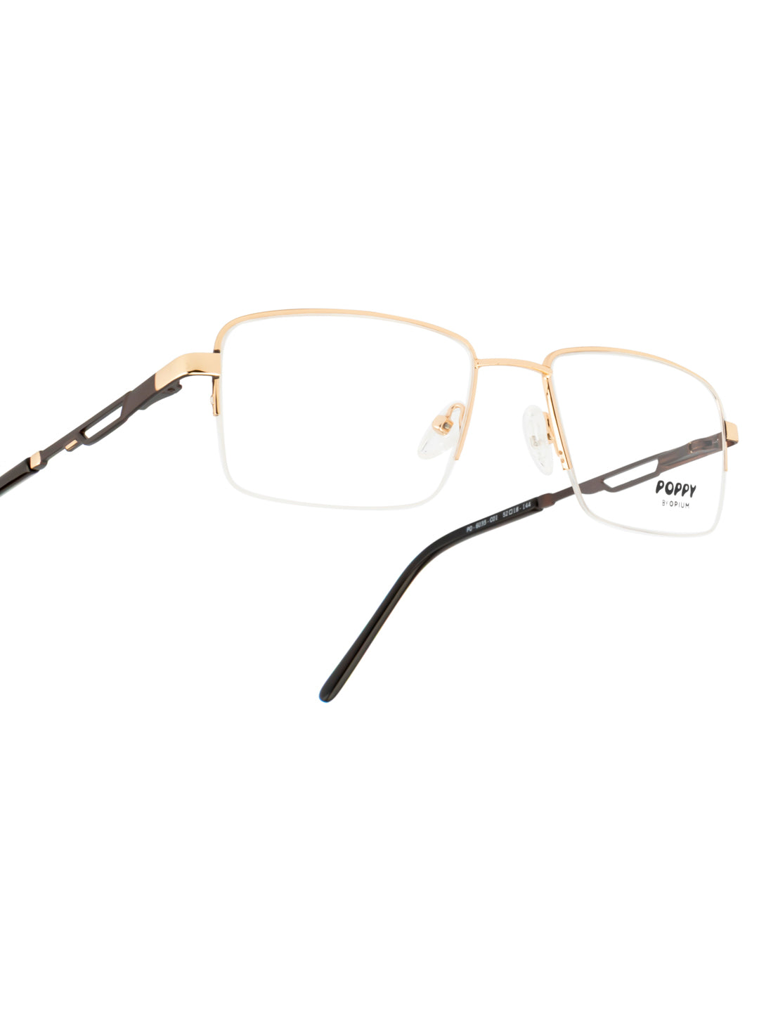 POPPY PO-6035-C01-52 Gold   Sqaure Frames