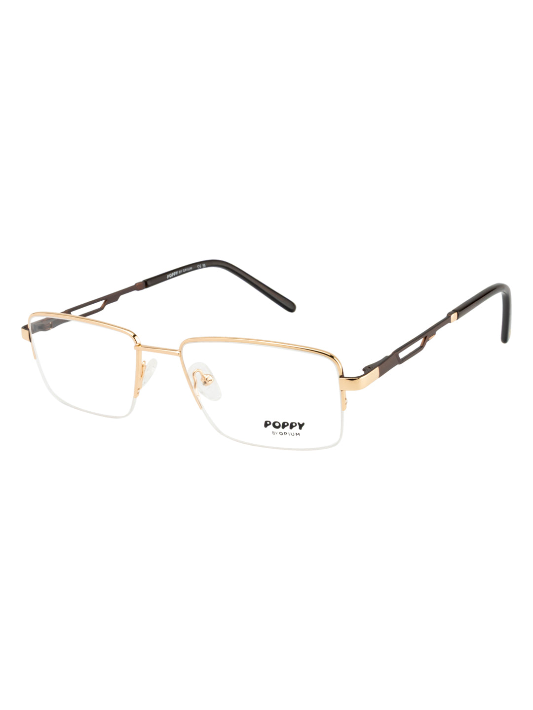 POPPY PO-6035-C01-52 Gold   Sqaure Frames