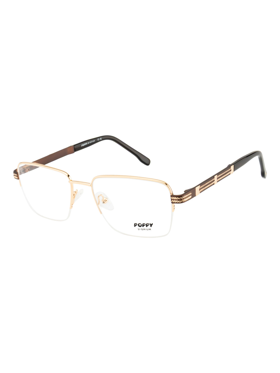 POPPY PO-6036-C01-53 Gold   Sqaure Frames