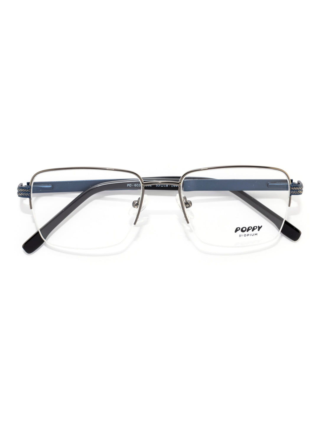 POPPY PO-6036-C02-53 Brown Sqaure Frames