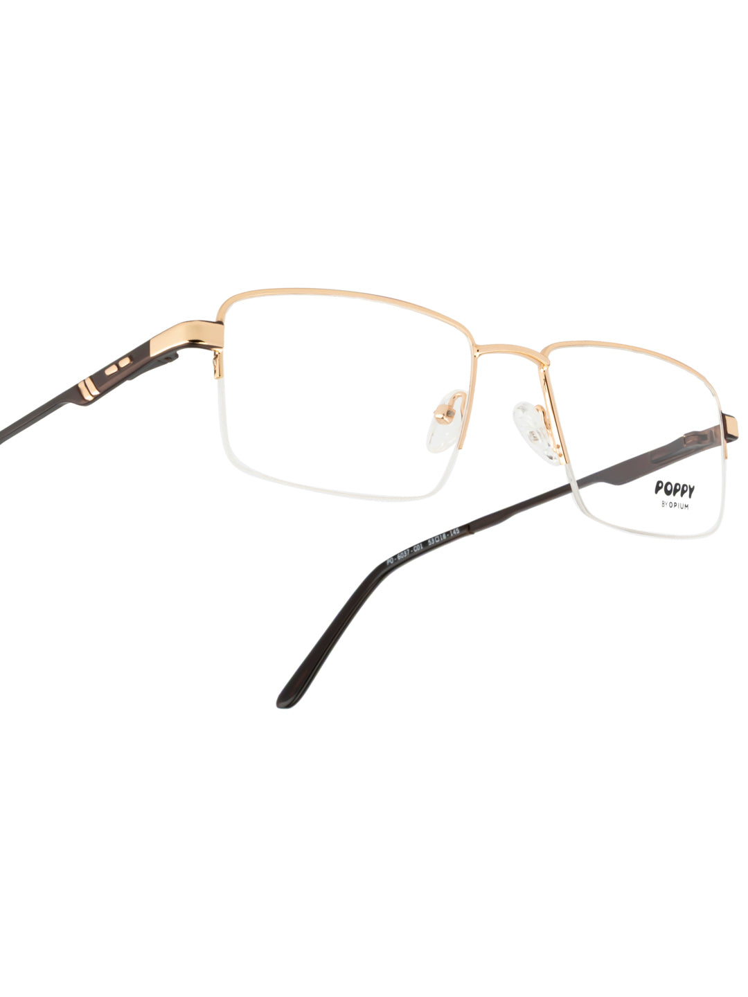 POPPY PO-6037-C01-53 Gold   Sqaure Frames