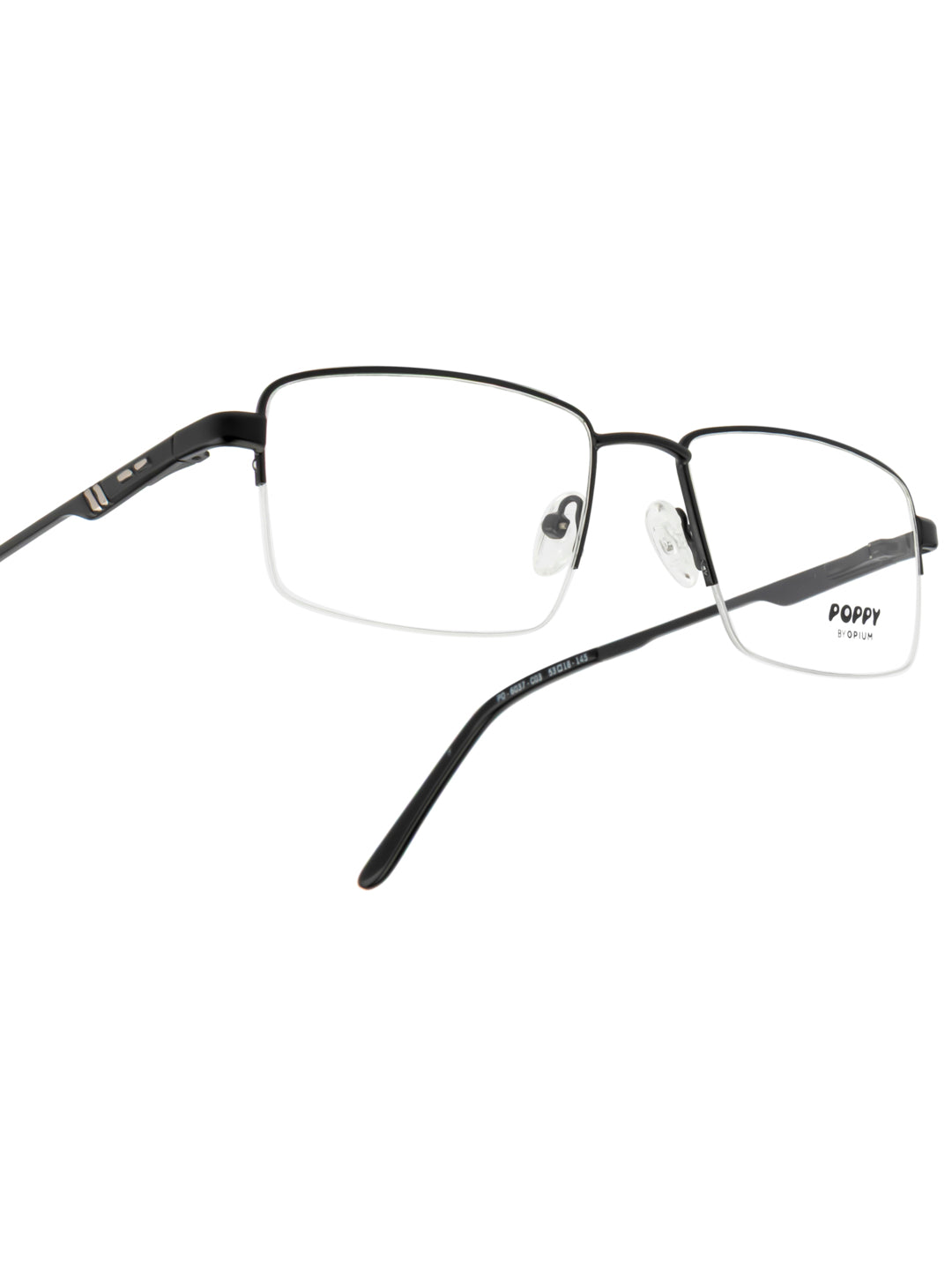 POPPY PO-6037-C03-53 Black Sqaure Frames