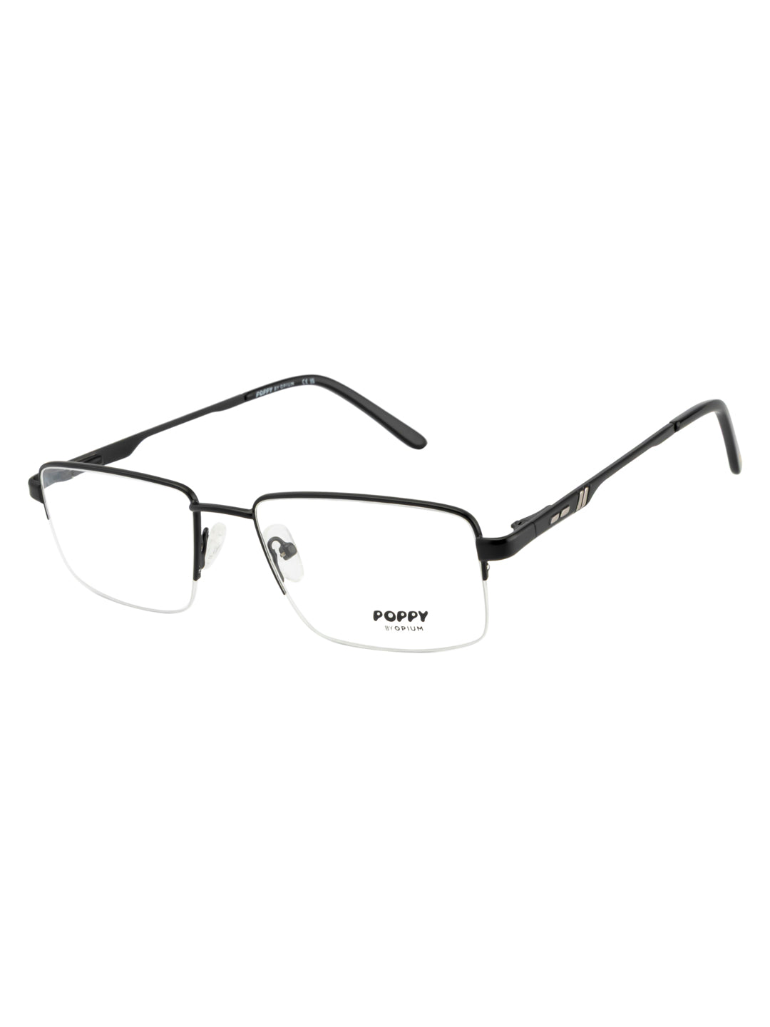 POPPY PO-6037-C03-53 Black Sqaure Frames