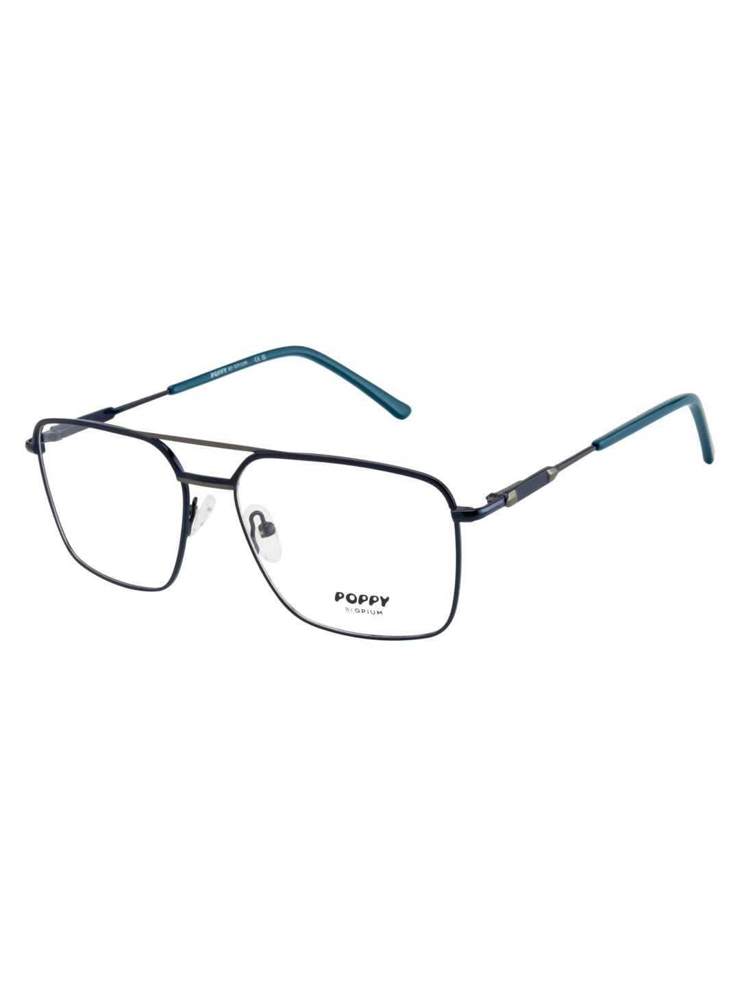 POPPY PO-6039-C05-52 Blue Sqaure Frames
