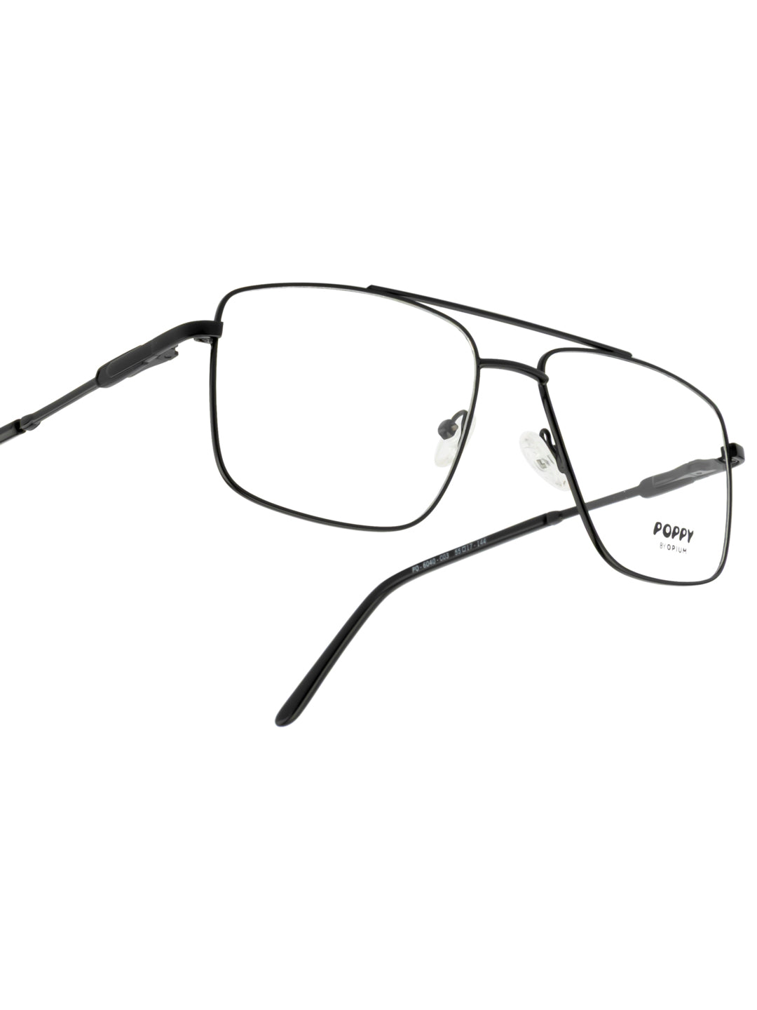 POPPY PO-6040-C03-55 Black Sqaure Frames