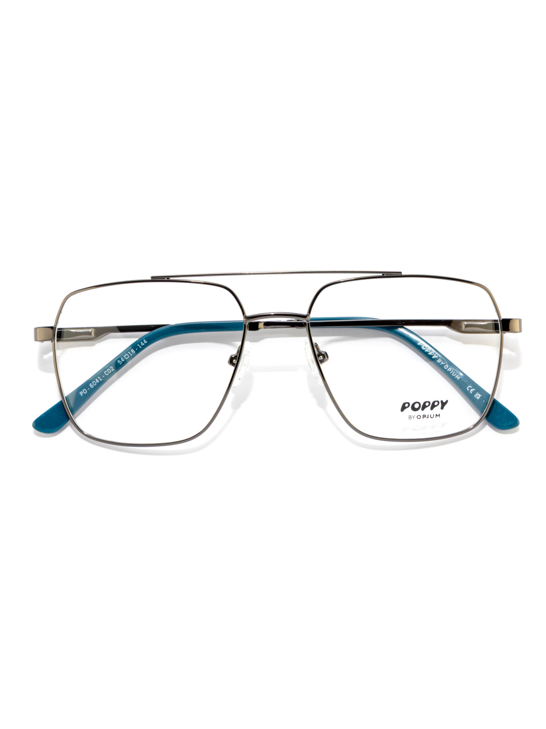 POPPY PO-6041-C02-54 Gun Metal Navigator Frames