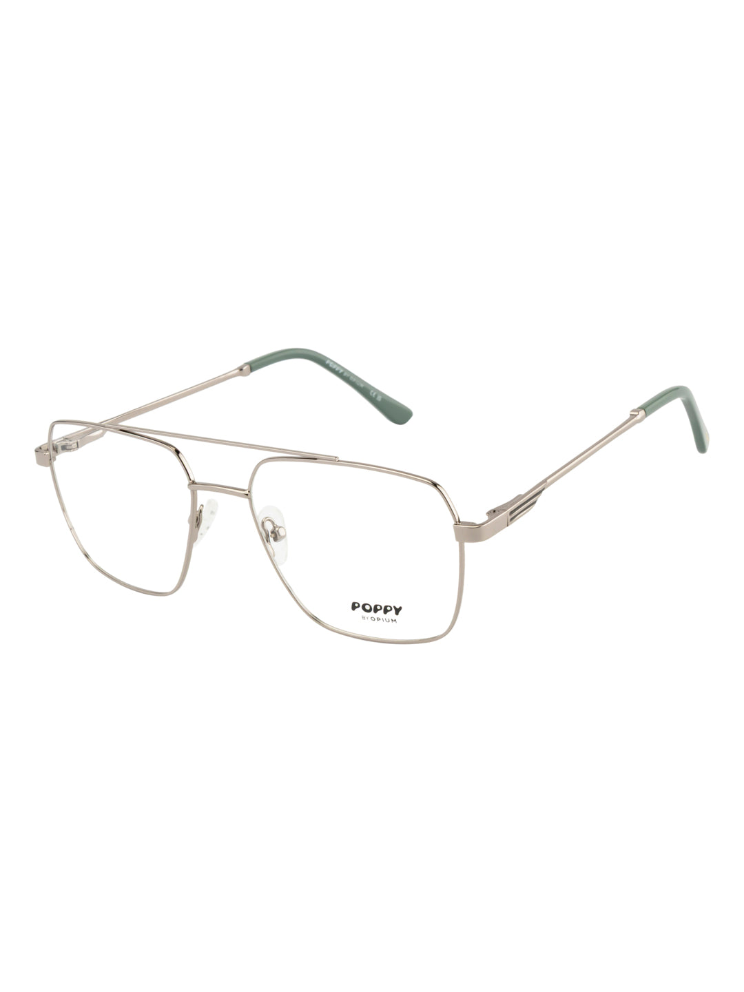 POPPY PO-6041-C05-54 Silver Navigator Frames