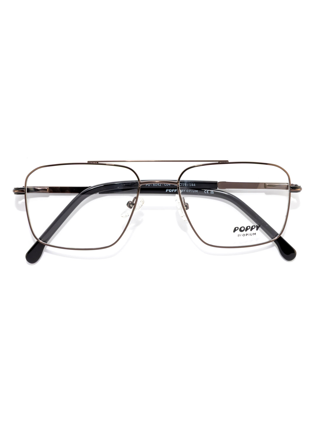 POPPY PO-6042-C04-54 Brown Sqaure Frames
