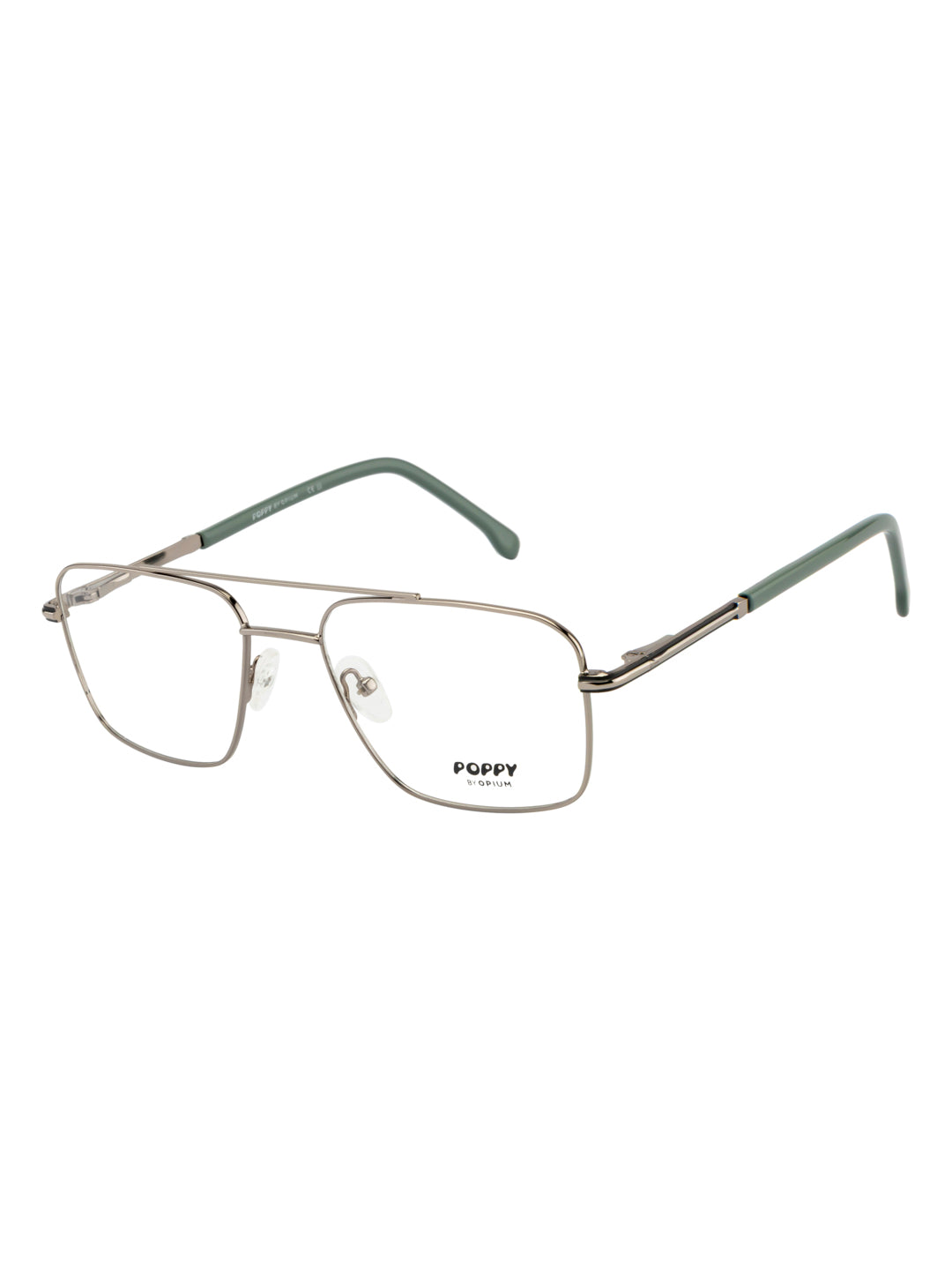 POPPY PO-6042-C05-54 Silver Sqaure Frames