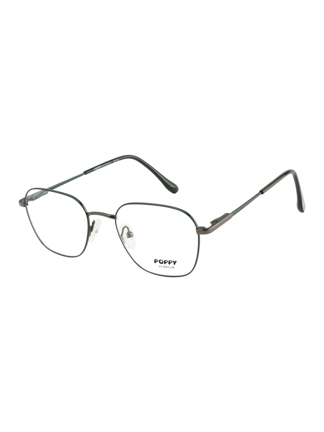POPPY PO-6044-C01-47 Gun Metal Sqaure Frames