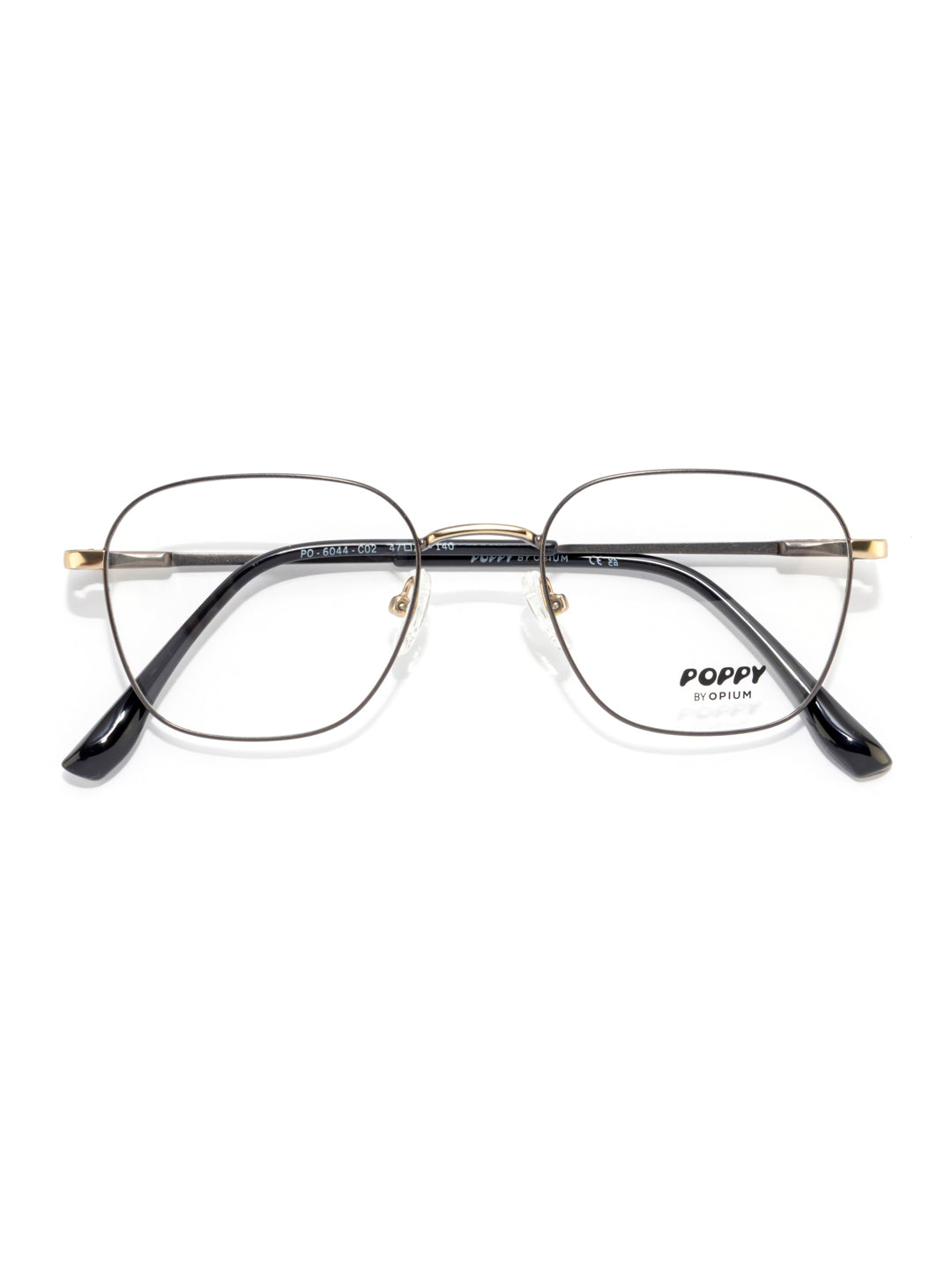 POPPY PO-6044-C02-47 Brown Sqaure Frames