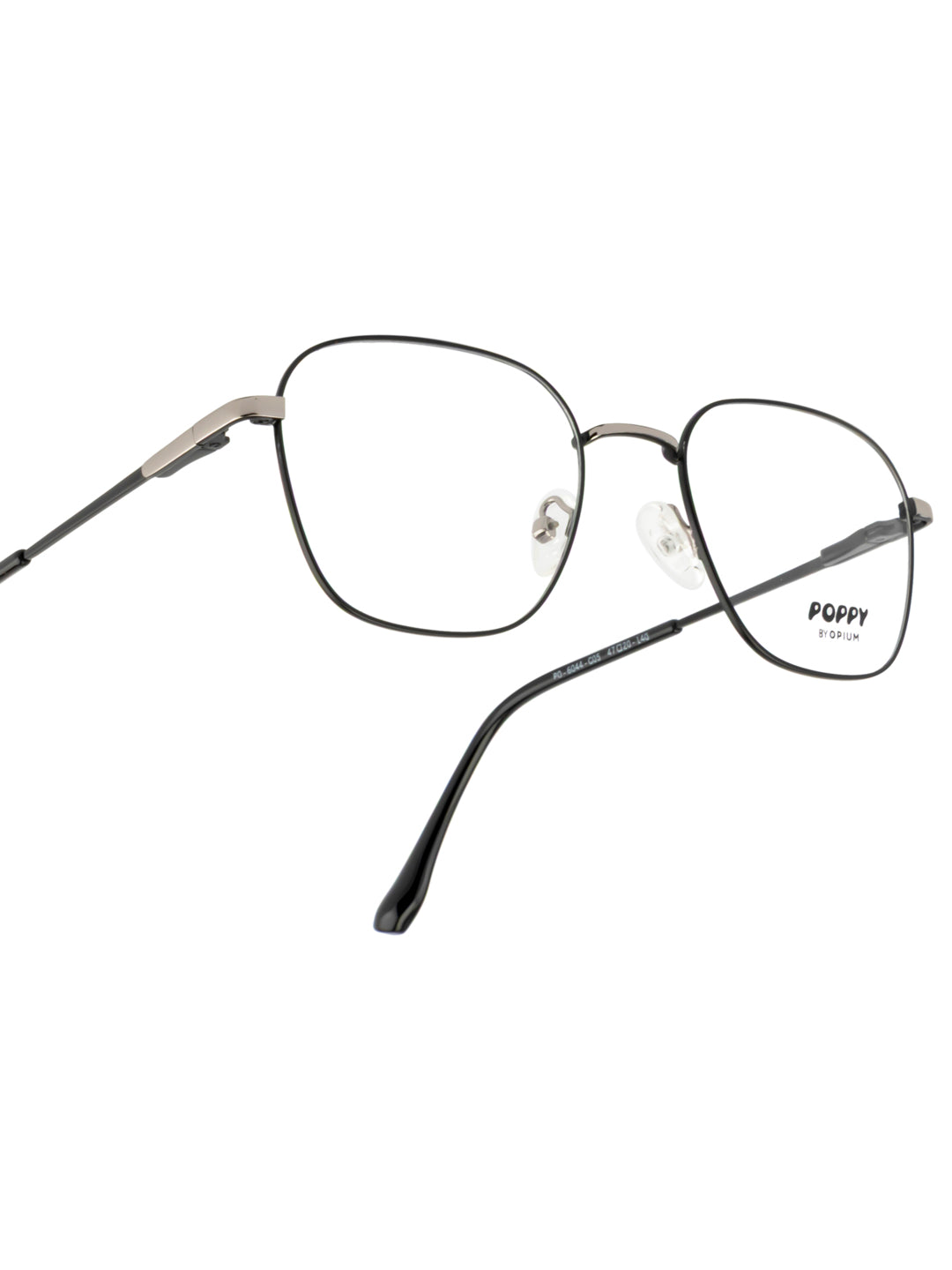 POPPY PO-6044-C05-47 Black Sqaure Frames