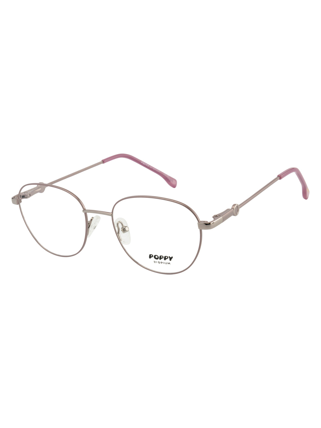 POPPY PO-6045-C02-48 Silver Oval Frames