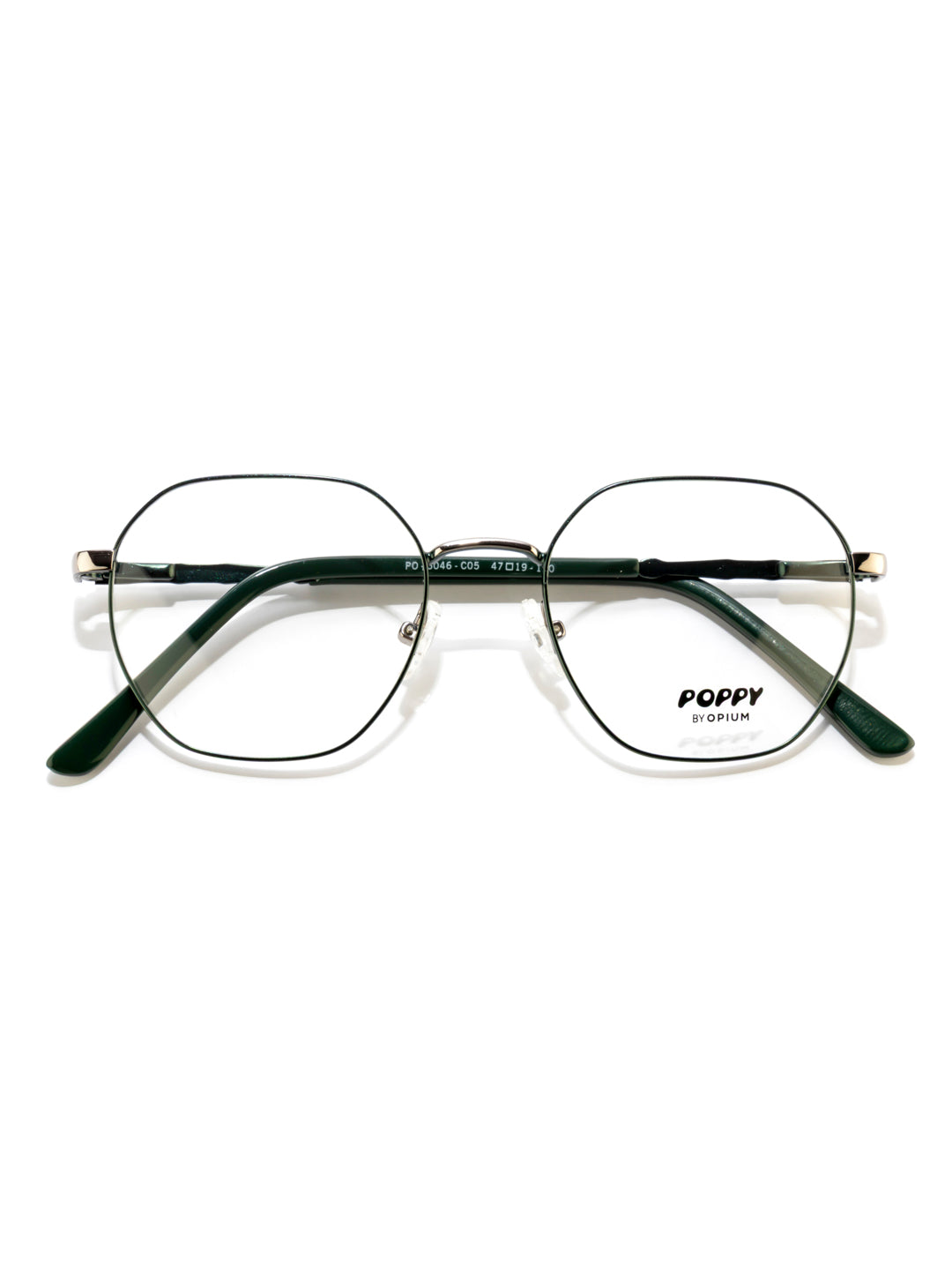 POPPY PO-6045-C05-48 Silver Oval Frames