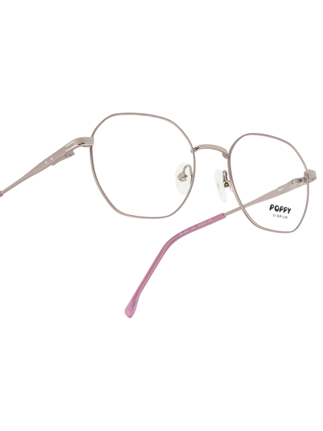 POPPY PO-6047-C02-46 Silver Hexa Frames