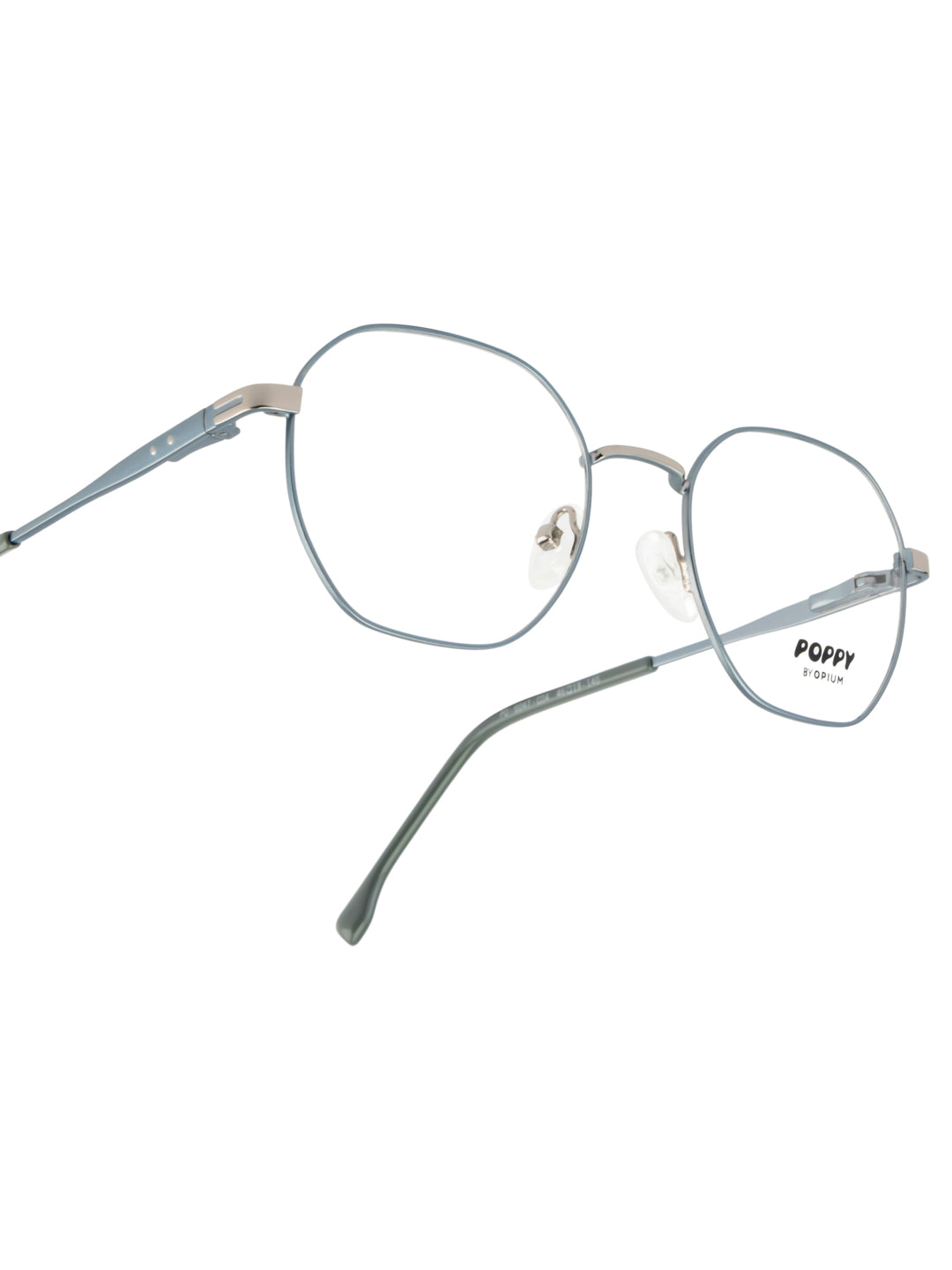 POPPY PO-6047-C04-46 Silver Hexa Frames