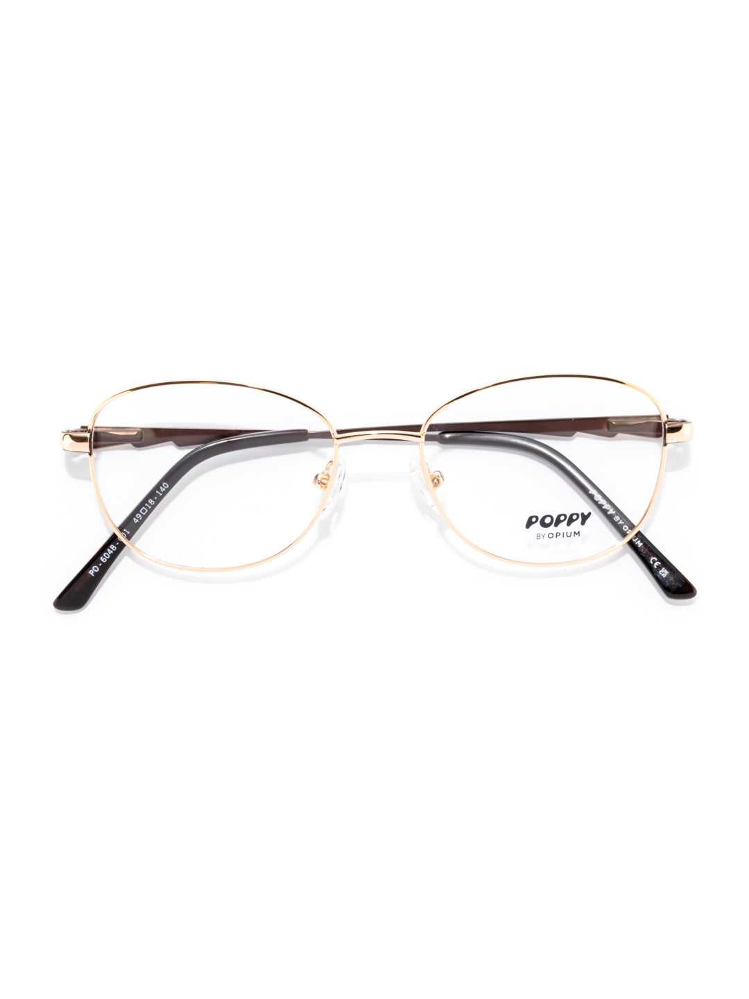 POPPY PO-6048-C01-49 Gold   Oval Frames
