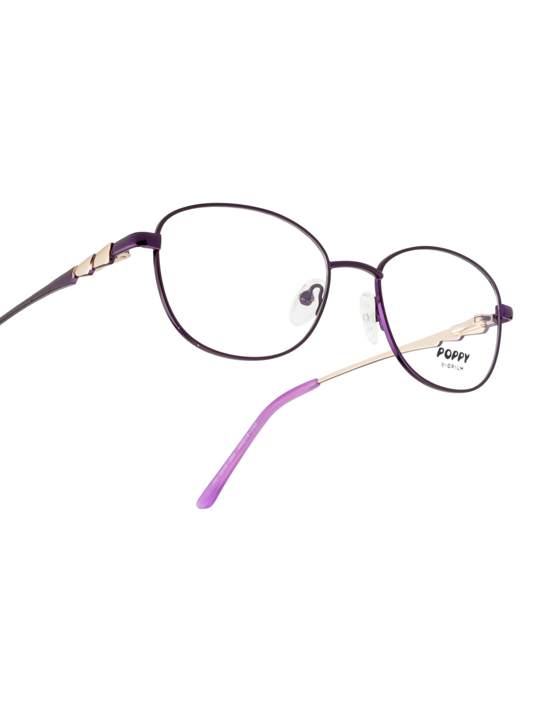 POPPY PO-6048-C04-49 Purple Oval Frames