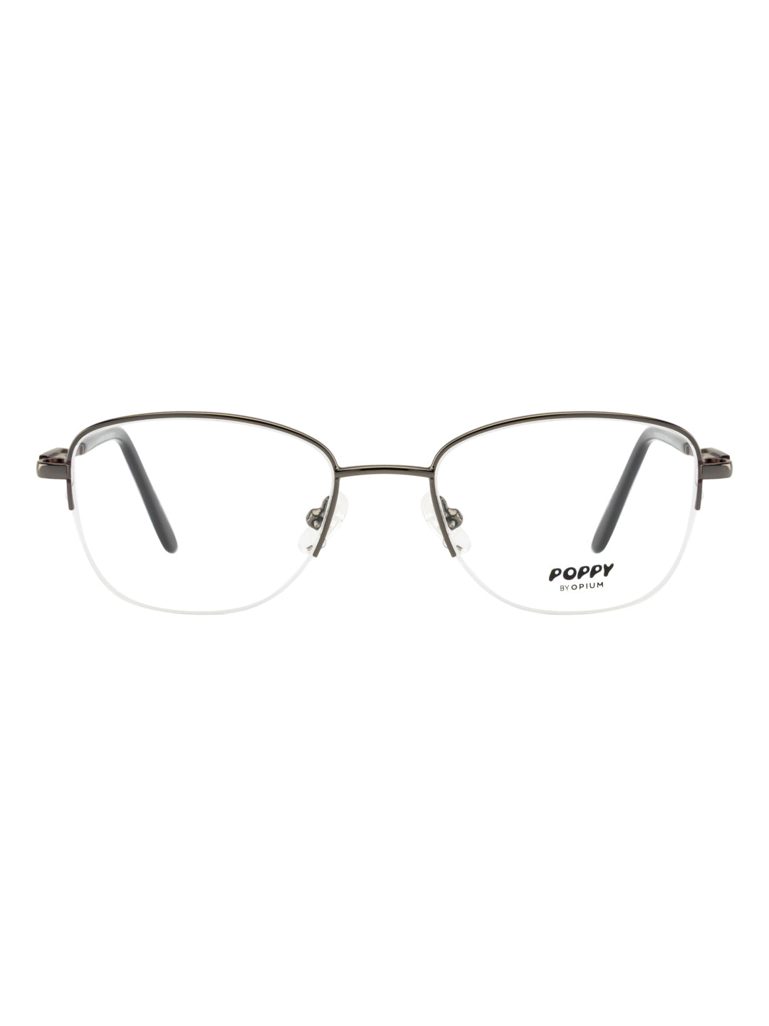 POPPY PO-6049-C02-49 Gun Metal Oval Frames