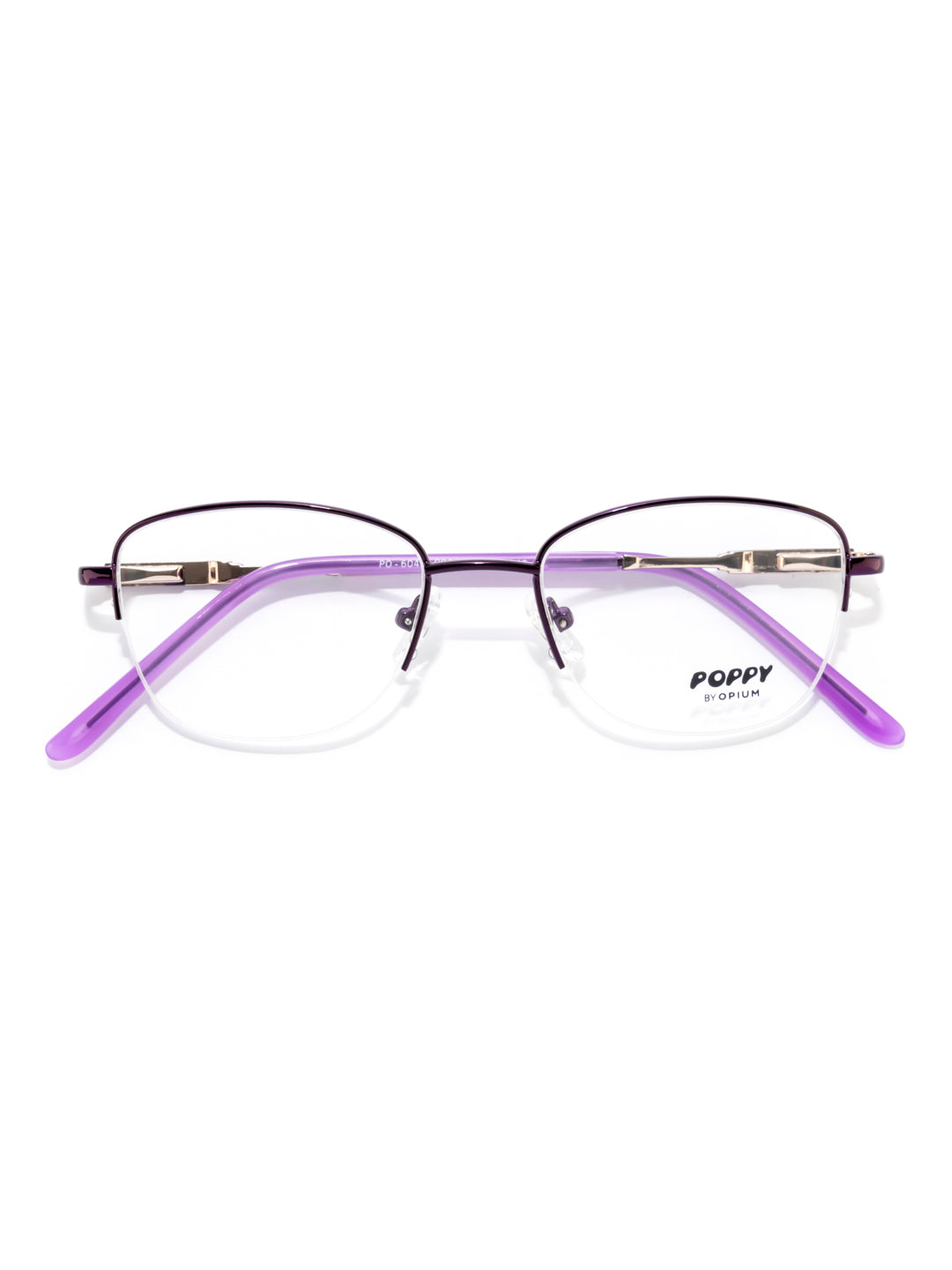 POPPY PO-6049-C04-49 Purple Oval Frames