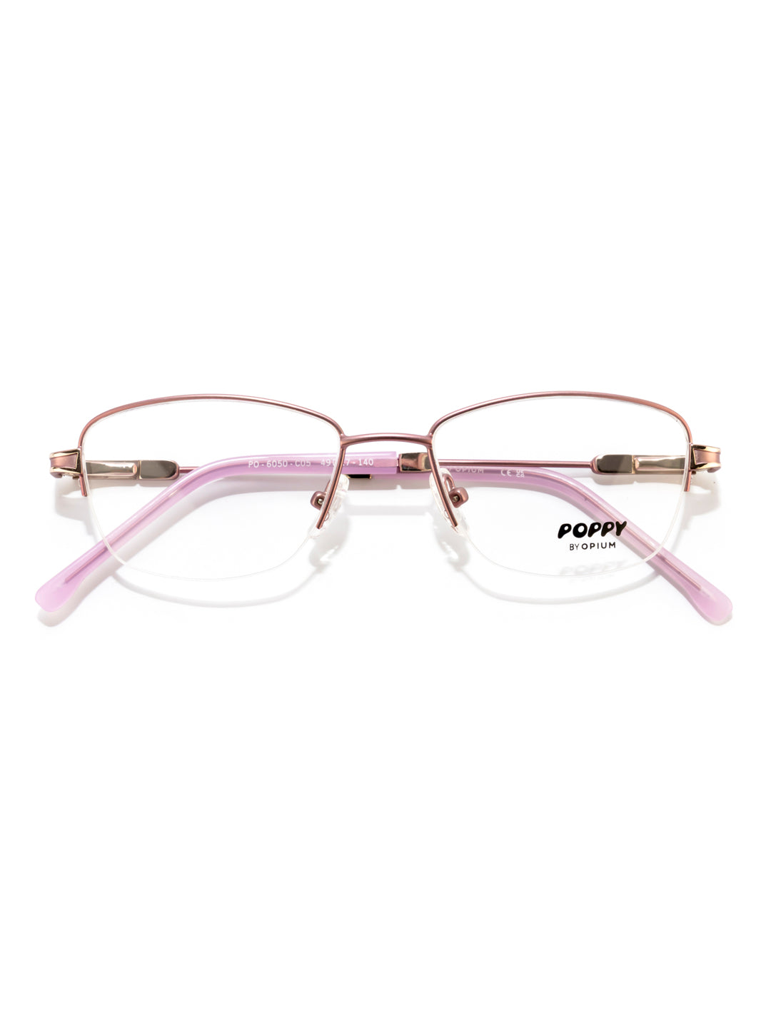 POPPY PO-6050-C04-49 Purple Oval Frames