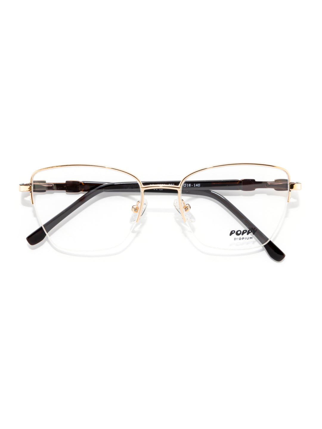 POPPY PO-6051-C01-52 Gold   Sqaure Frames
