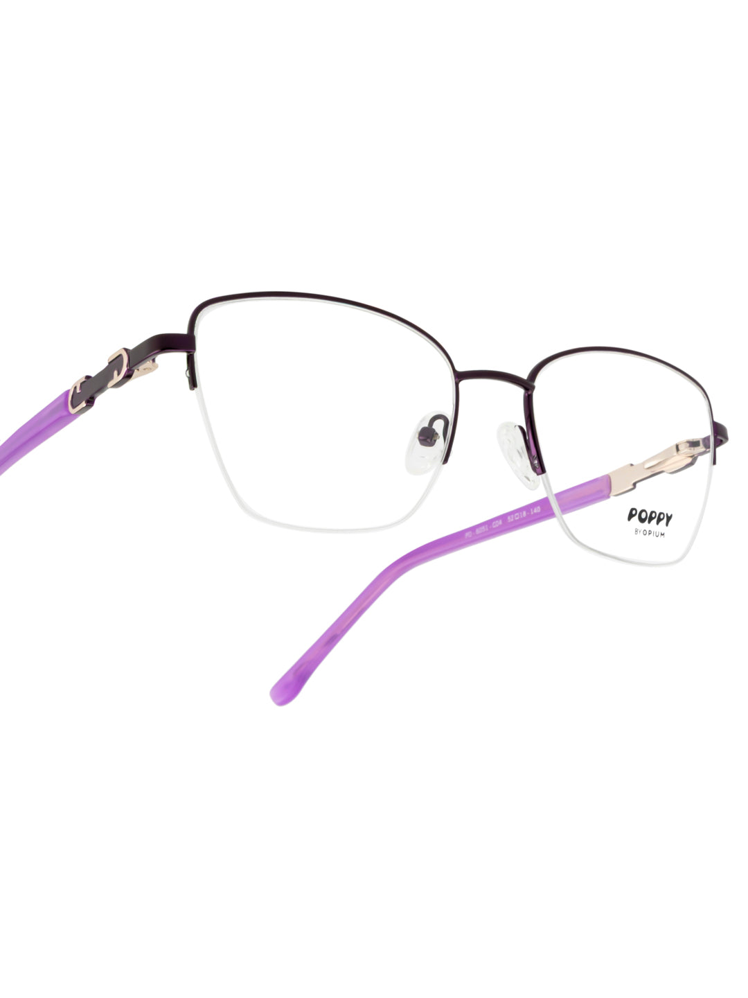 POPPY PO-6051-C04-52 Purple Sqaure Frames