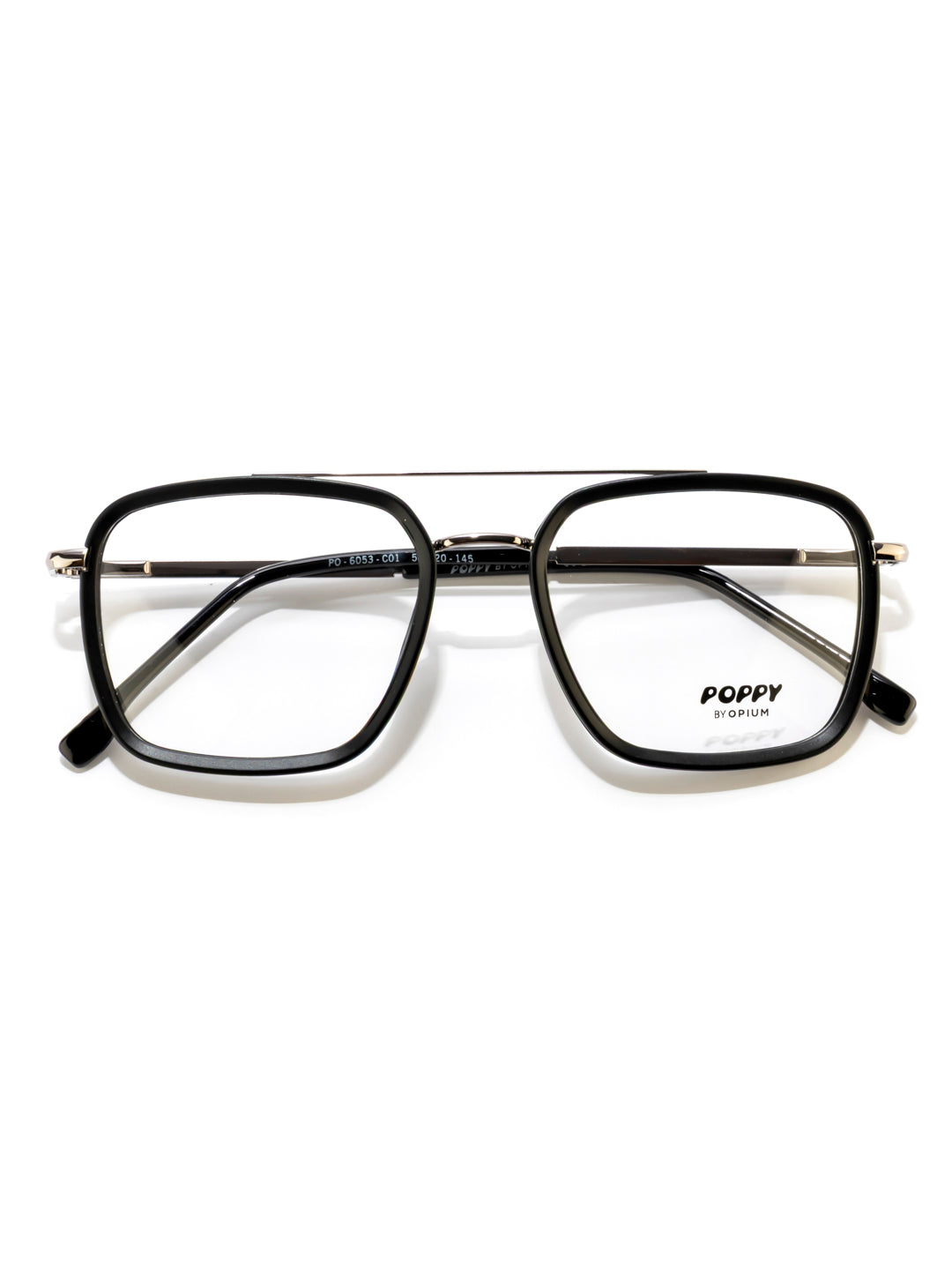 POPPY PO-6053-C01-51 Black Navigator Frames