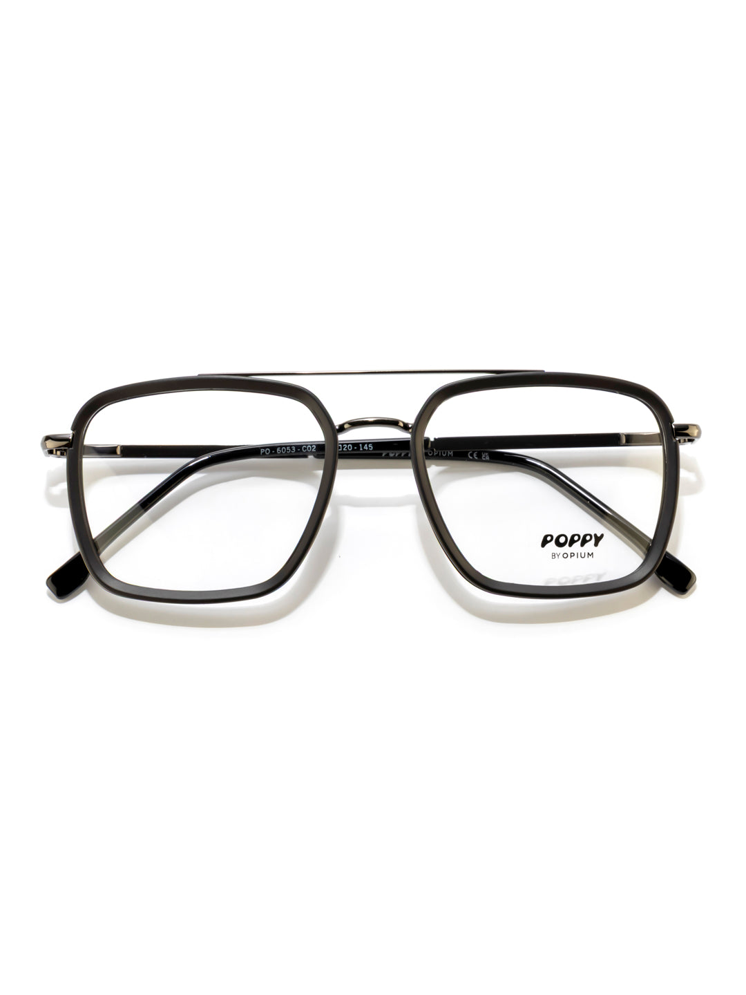 POPPY PO-6053-C02-51 Black Navigator Frames