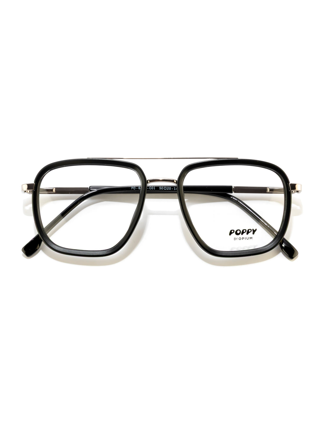 POPPY PO-6054-C01-50 Black Navigator Frames