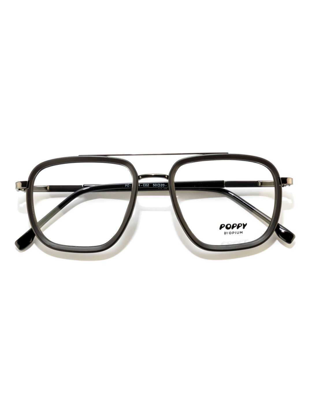 POPPY PO-6054-C02-50 Black Navigator Frames