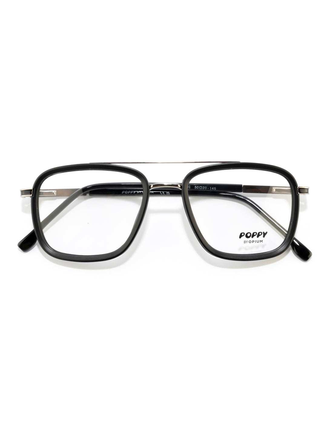POPPY PO-6055-C02-50 Black Navigator Frames