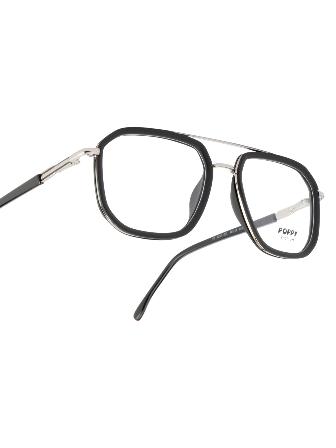 POPPY PO-6057-C01-49 Black Navigator Frames