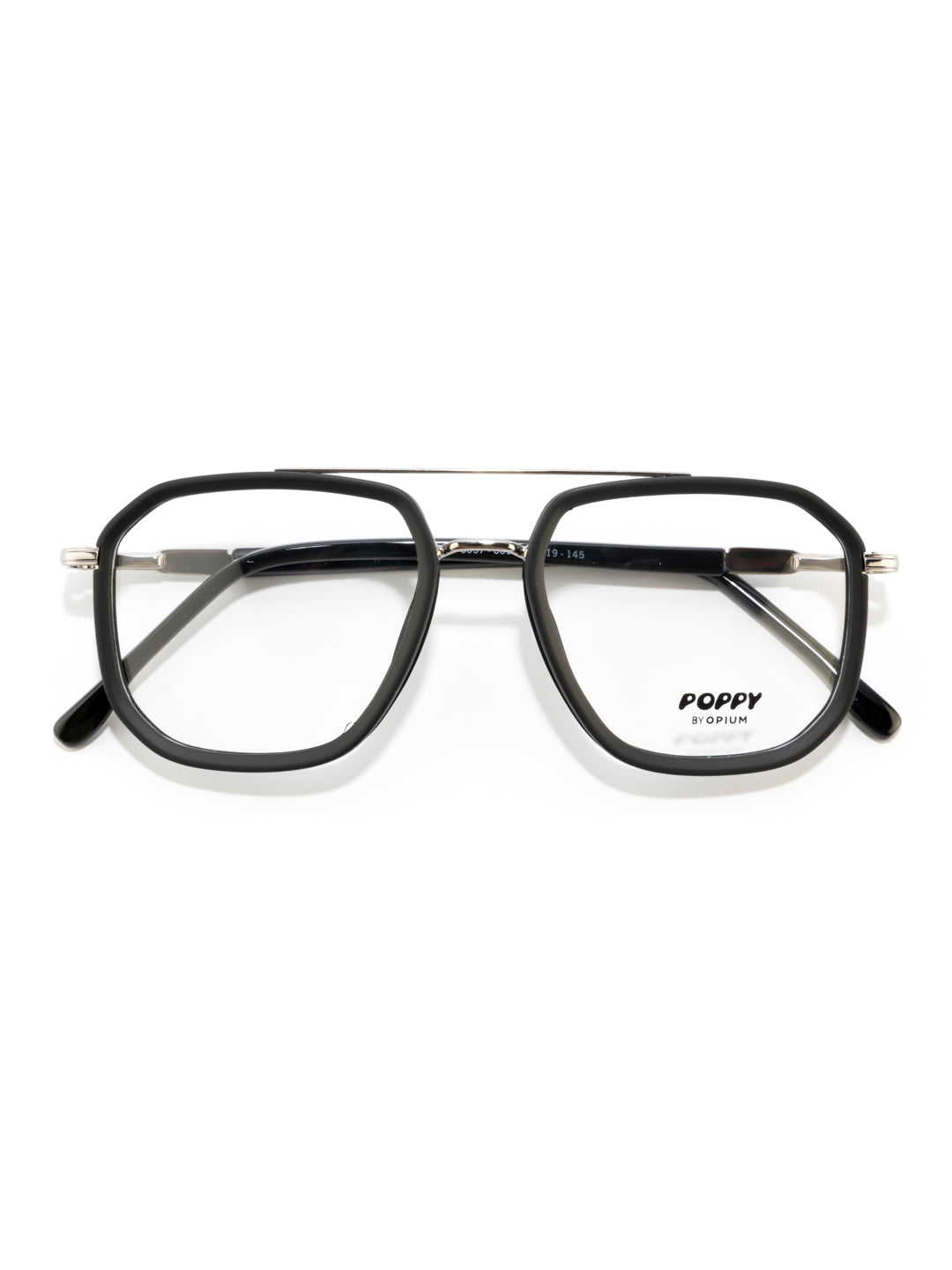 POPPY PO-6057-C01-49 Black Navigator Frames