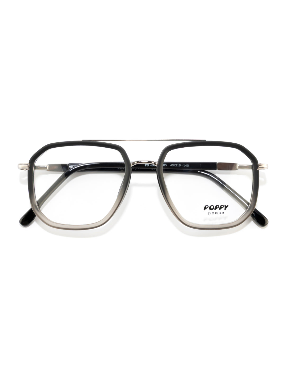 POPPY PO-6057-C05-49 Black Navigator Frames