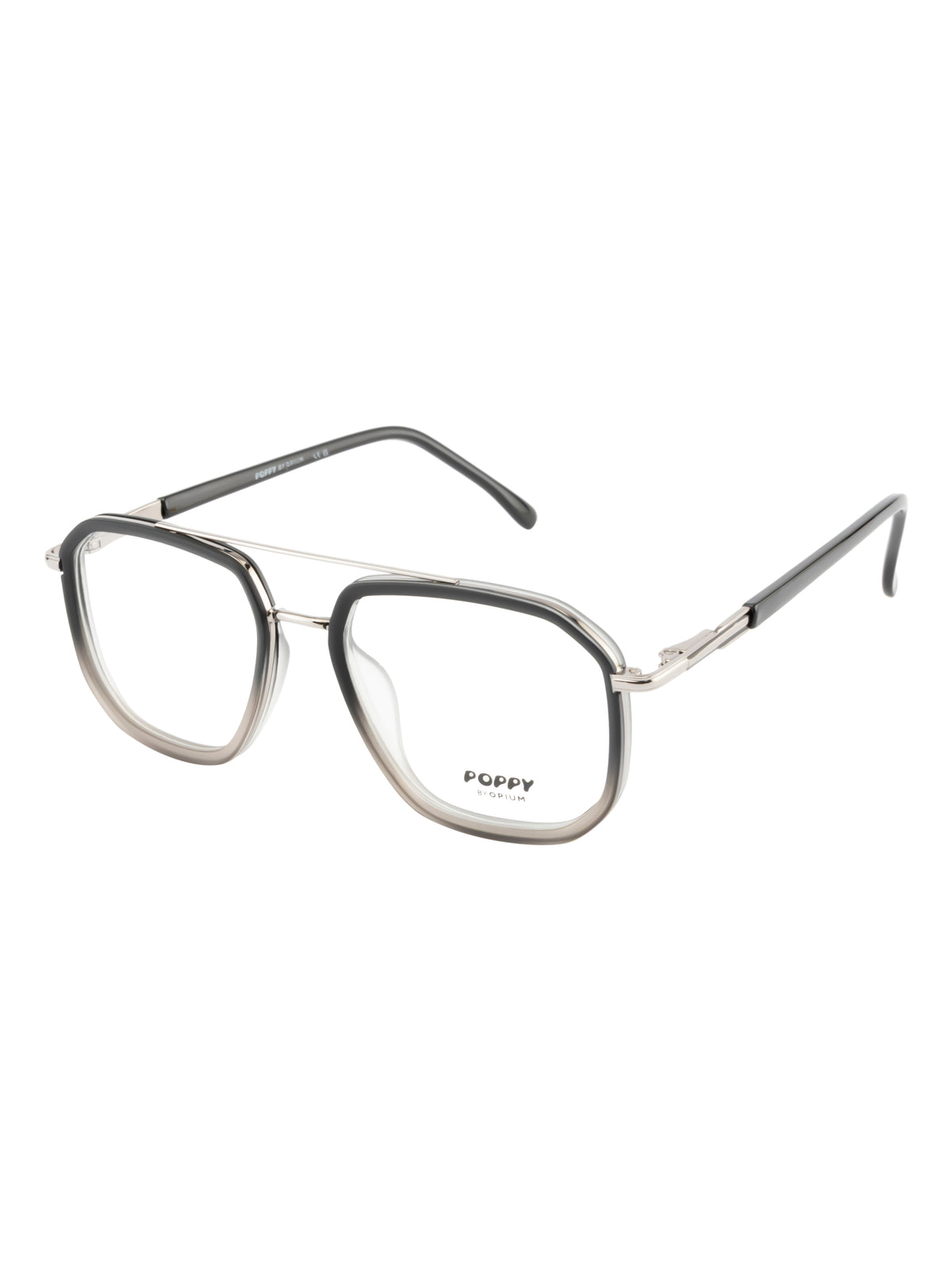 POPPY PO-6057-C05-49 Black Navigator Frames